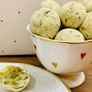 Pão de Beijo de Espinafre