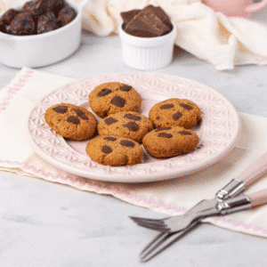 Cookies com Gotas de Chocolate Preto | 6 Unidades