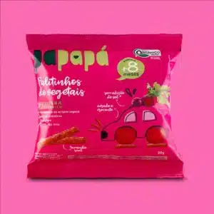 Palitinhos de Beterraba Papapá - Orgânico - 20g